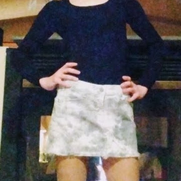 Seven For All Man Kind Denim Mini Skirt - Picture 7 of 8